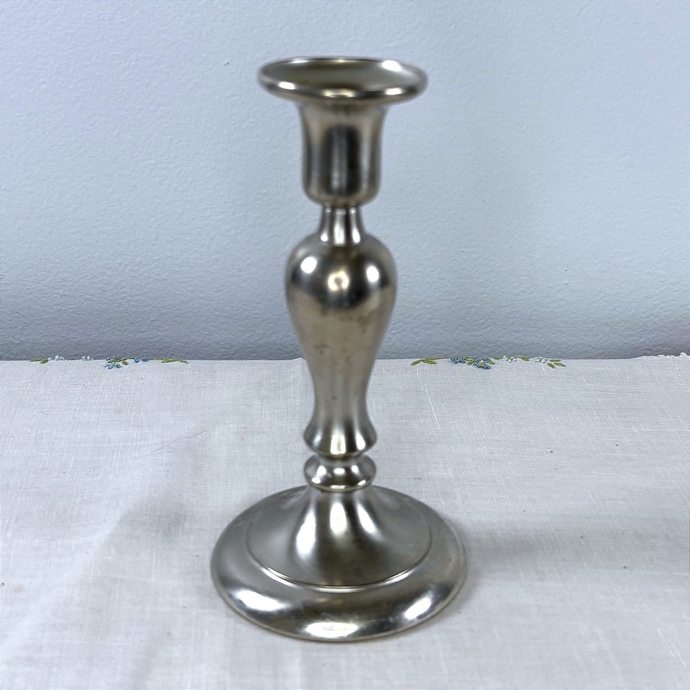 Royal Holland Pewter KMD Tiel Candlestick Holder Made in Holland